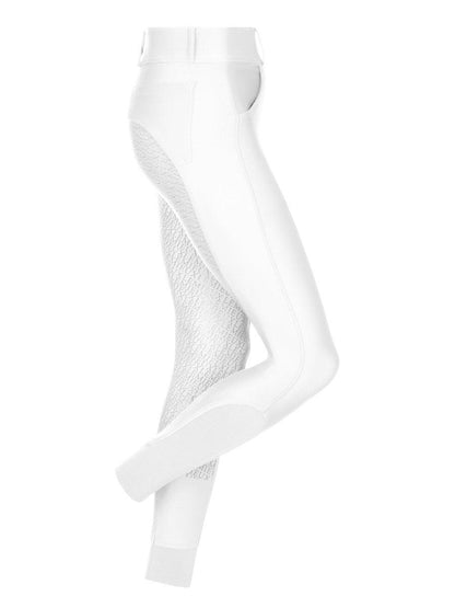 LeMieux Demi Pull On Bregging Full Seat - White - Ladies 6