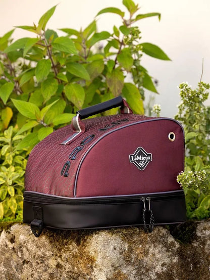 LeMieux Elite Pro Hat Box - Burgundy -