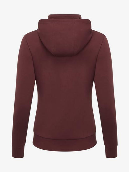 LeMieux Elite Zip Through Hoodie - Burgundy - Extra Small