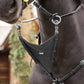 LeMieux Kudos Bib Martingale Attachment - Black/Silver - Full