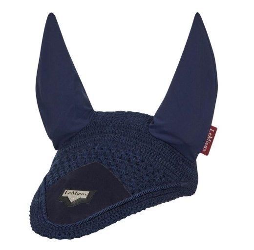 LeMieux Loire Satin Fly Hood - Marine - Medium