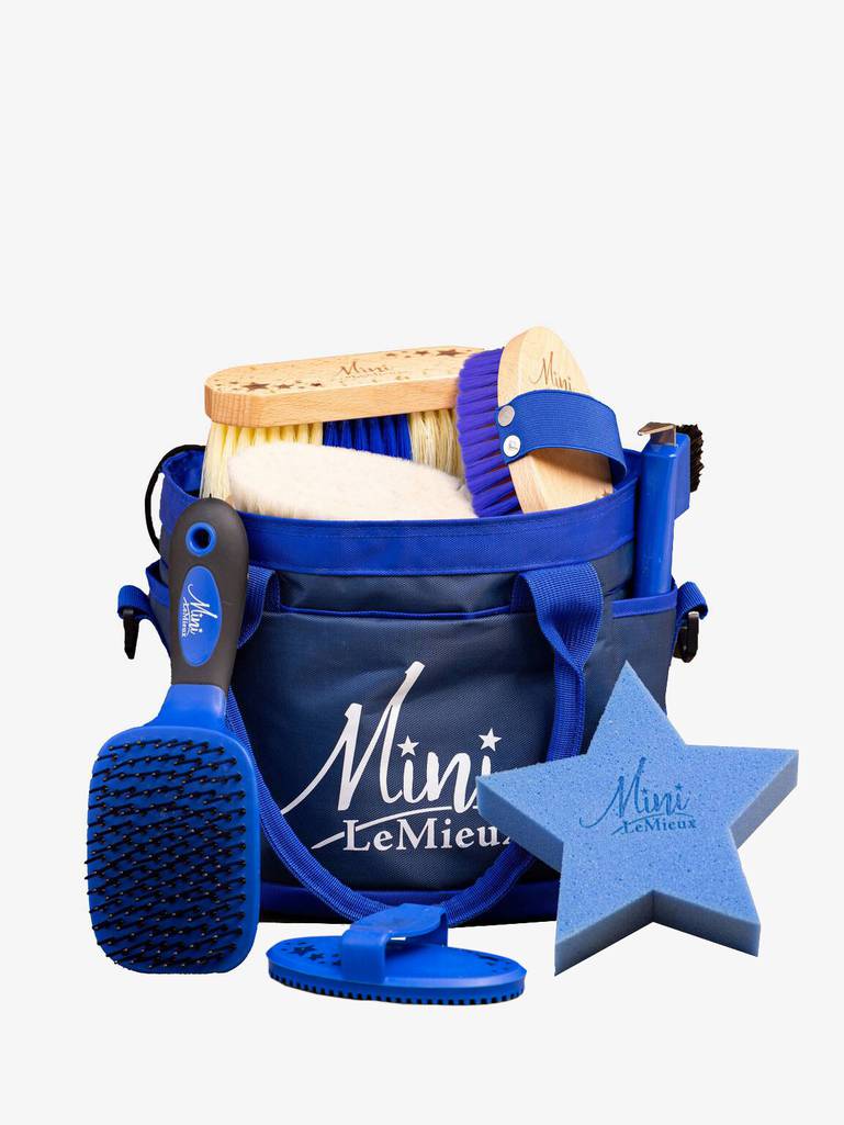 LeMieux Mini Grooming Set Benetton Blue - -