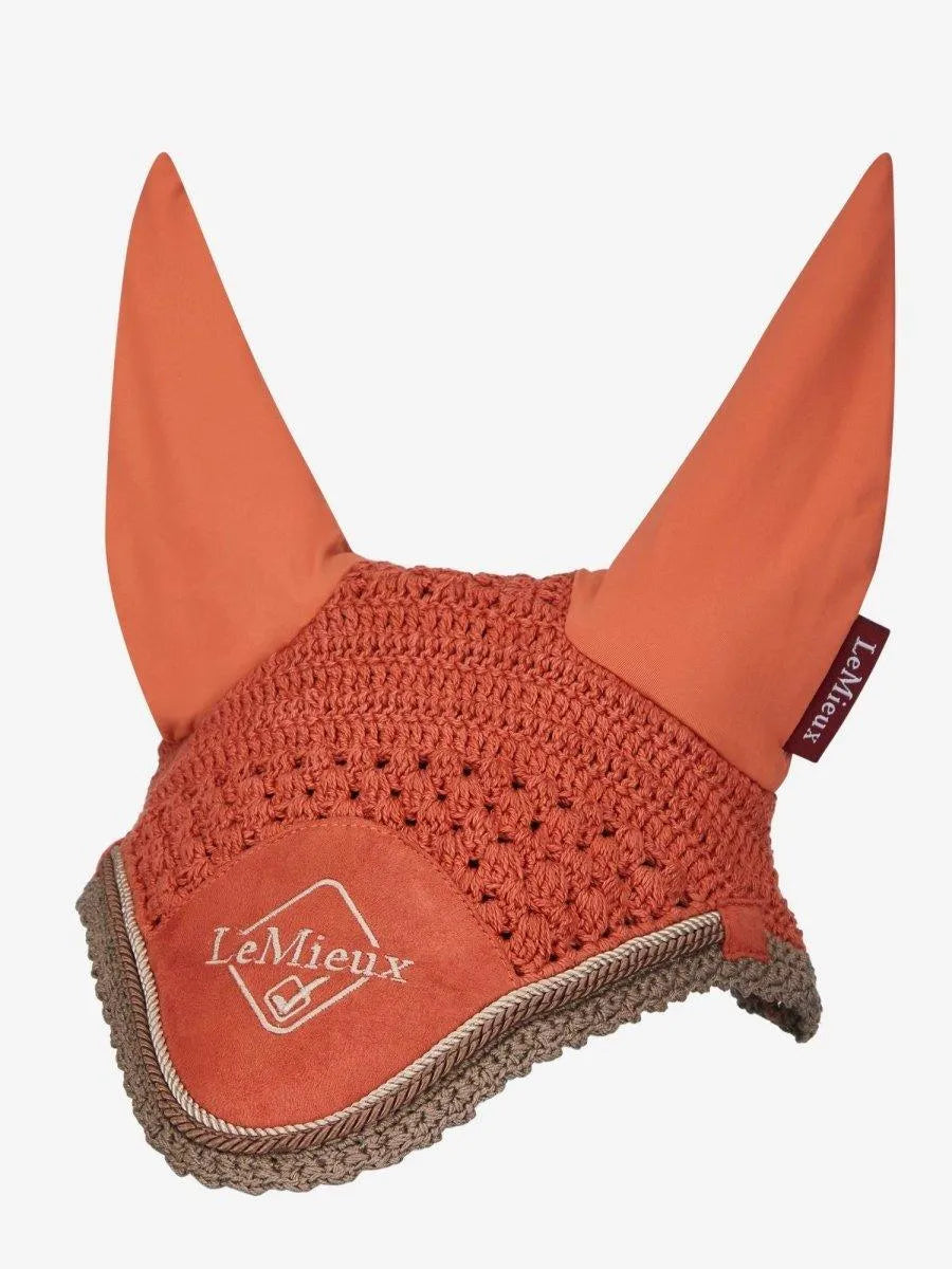 LeMieux SS24 Classic Fly Hood - Apricot - Medium