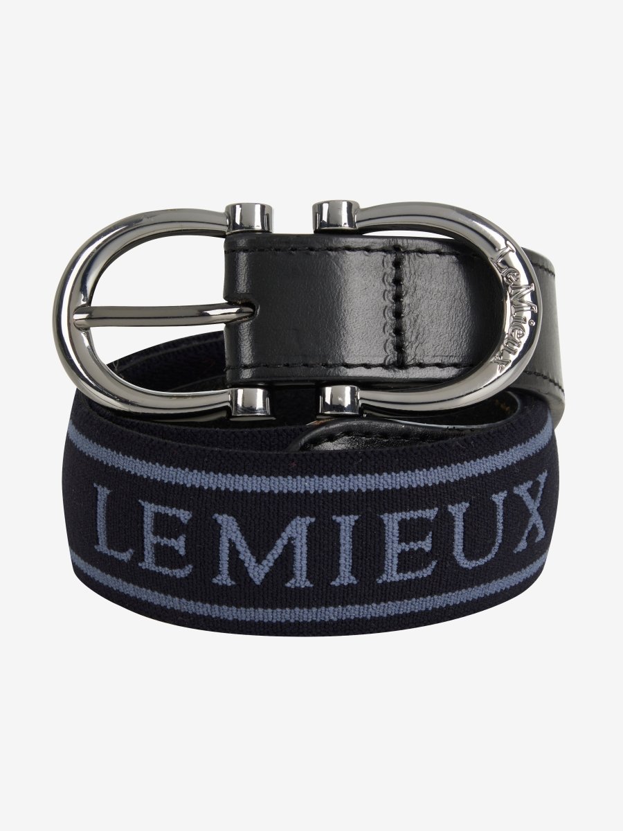 LeMieux SS24 Elasticated Belt - Navy - X-Small