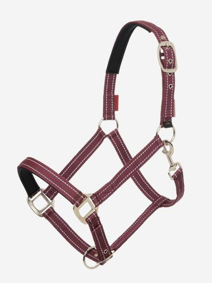 LeMieux SS24 Essential Yard Headcollar - Burgundy - Cob