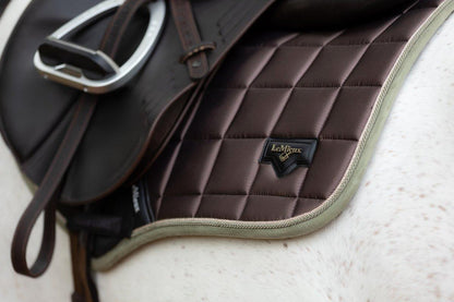 LeMieux SS24 Loire Classic Close Contact Square Saddle Pad - Jay Blue - Large