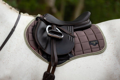 LeMieux SS24 Loire Classic Close Contact Square Saddle Pad - Jay Blue - Large