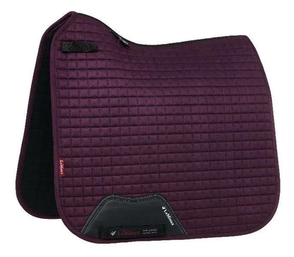 LeMieux Suede Dressage Square - Fig - Small/Medium