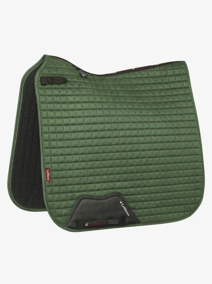 LeMieux Suede Dressage Square - Hunter Green - Small/Medium