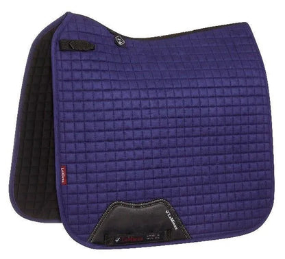 LeMieux Suede Dressage Square - Ink Blue - Small/Medium