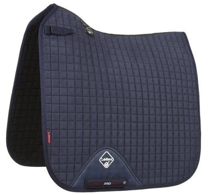 LeMieux Suede Dressage Square - Navy - Small/Medium