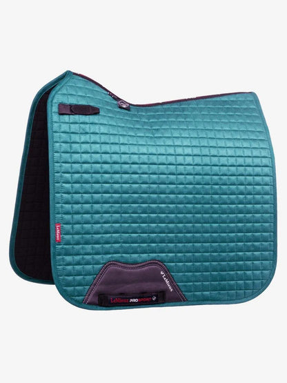 LeMieux Suede Dressage Square - Peacock - Small/Medium