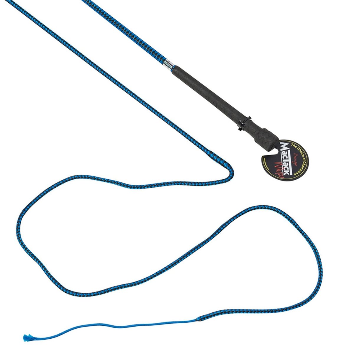 Mactack Dealer Whip - Black/Blue - 40"