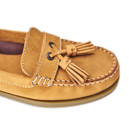 Moretta Alita Loafers - Tan - 4/37