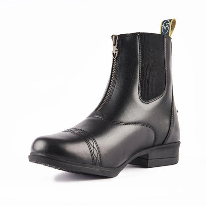 Moretta Clio Paddock Boots - Black - 10/28