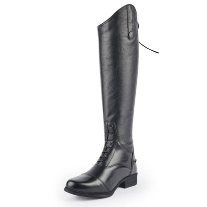 Moretta Gianna Riding Boots - Black - Black - 3/35