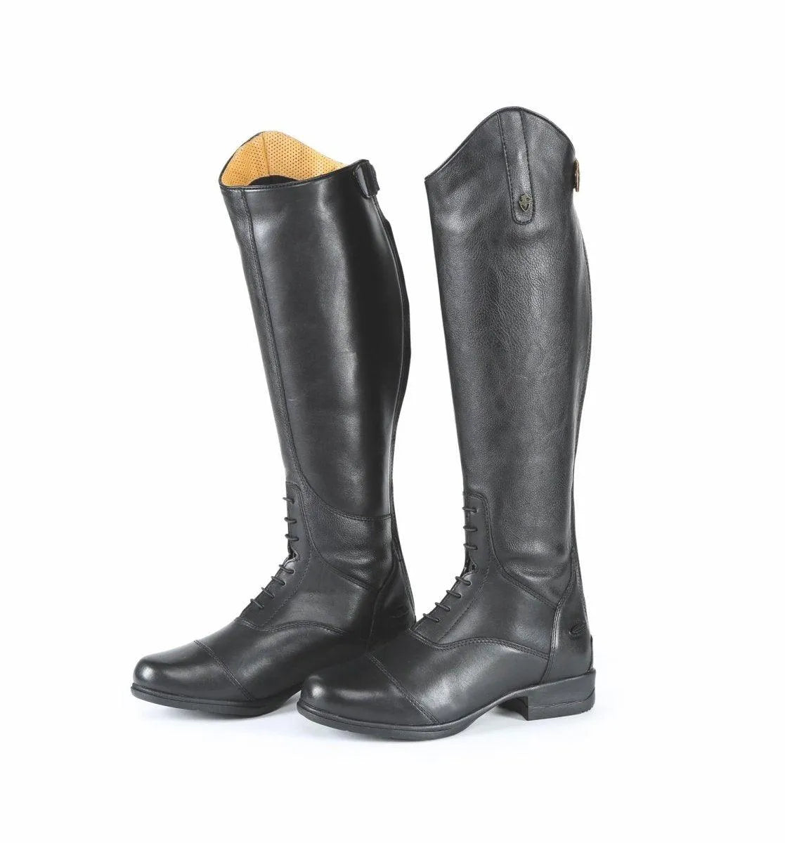 Moretta Gianna Riding Boots - Child - Black - 12/31