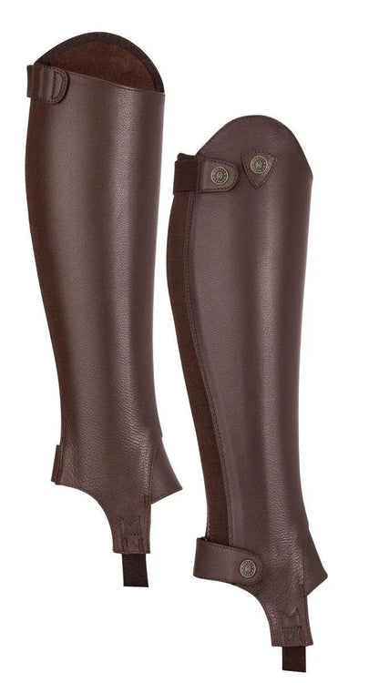 Moretta Leather Gaiters - Adults - Black - Short L