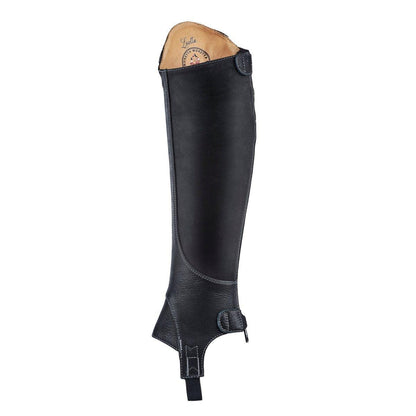 Moretta Lucetta Leather Gaiters - Black - Short L