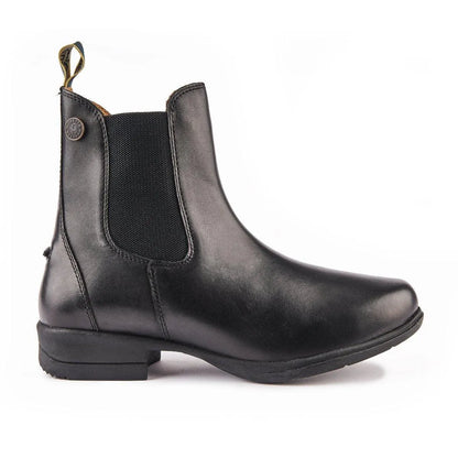 Moretta Lucilla Leather Jodhpur Boots - Black - 10/28