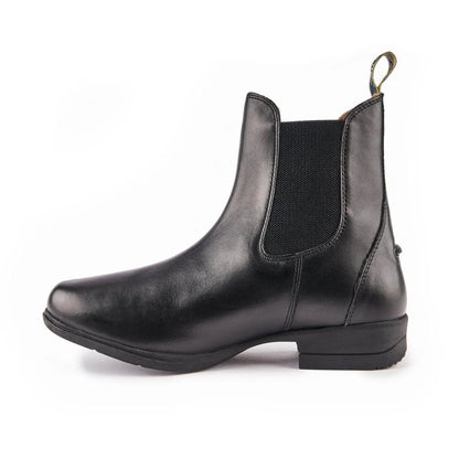 Moretta Lucilla Leather Jodhpur Boots - Black - 10/28