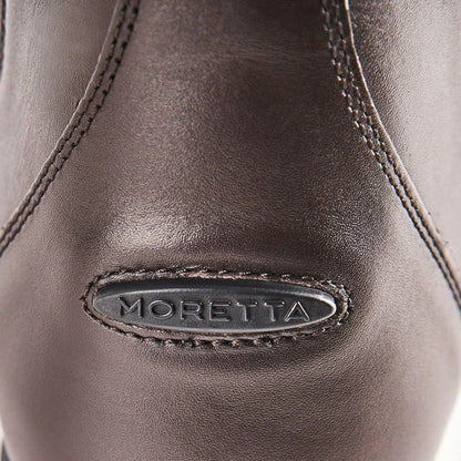 Moretta Lucilla Leather Jodhpur Boots - Black - 10/28