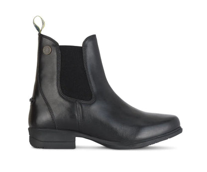 Moretta Lucilla Leather Jodhpur Boots - Black - 10/28