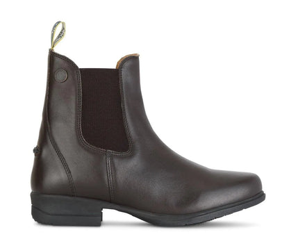 Moretta Lucilla Leather Jodhpur Boots - Black - 10/28