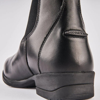 Moretta Lucilla Leather Jodhpur Boots - Black - 10/28