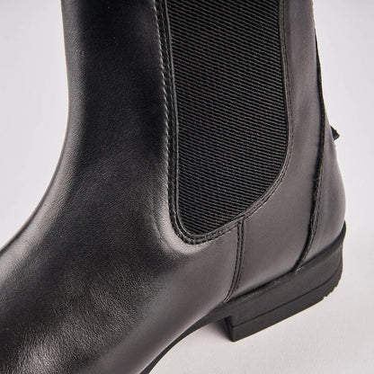 Moretta Lucilla Leather Jodhpur Boots - Black - 10/28