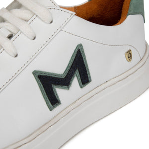 Moretta Romana Trainers - Sage - 4/37