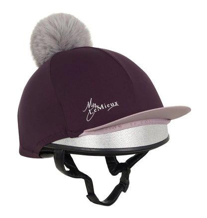 My LeMieux Luxury Pom Pom Hat Silk - Fig -