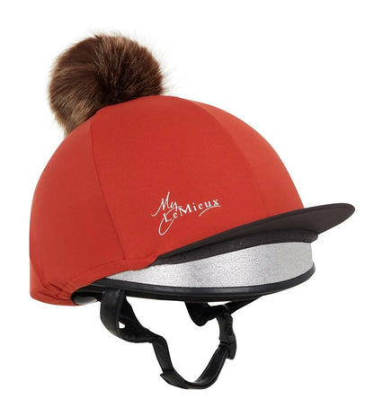 My LeMieux Luxury Pom Pom Hat Silk - Sienna -