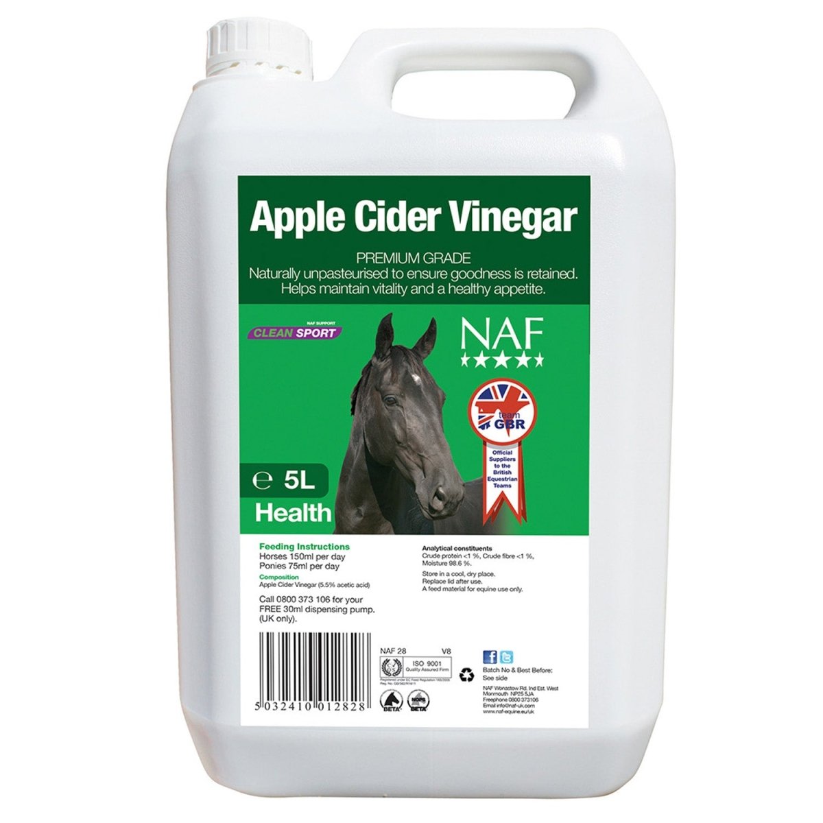 Naf Apple Cider Vinegar - 5Lt -