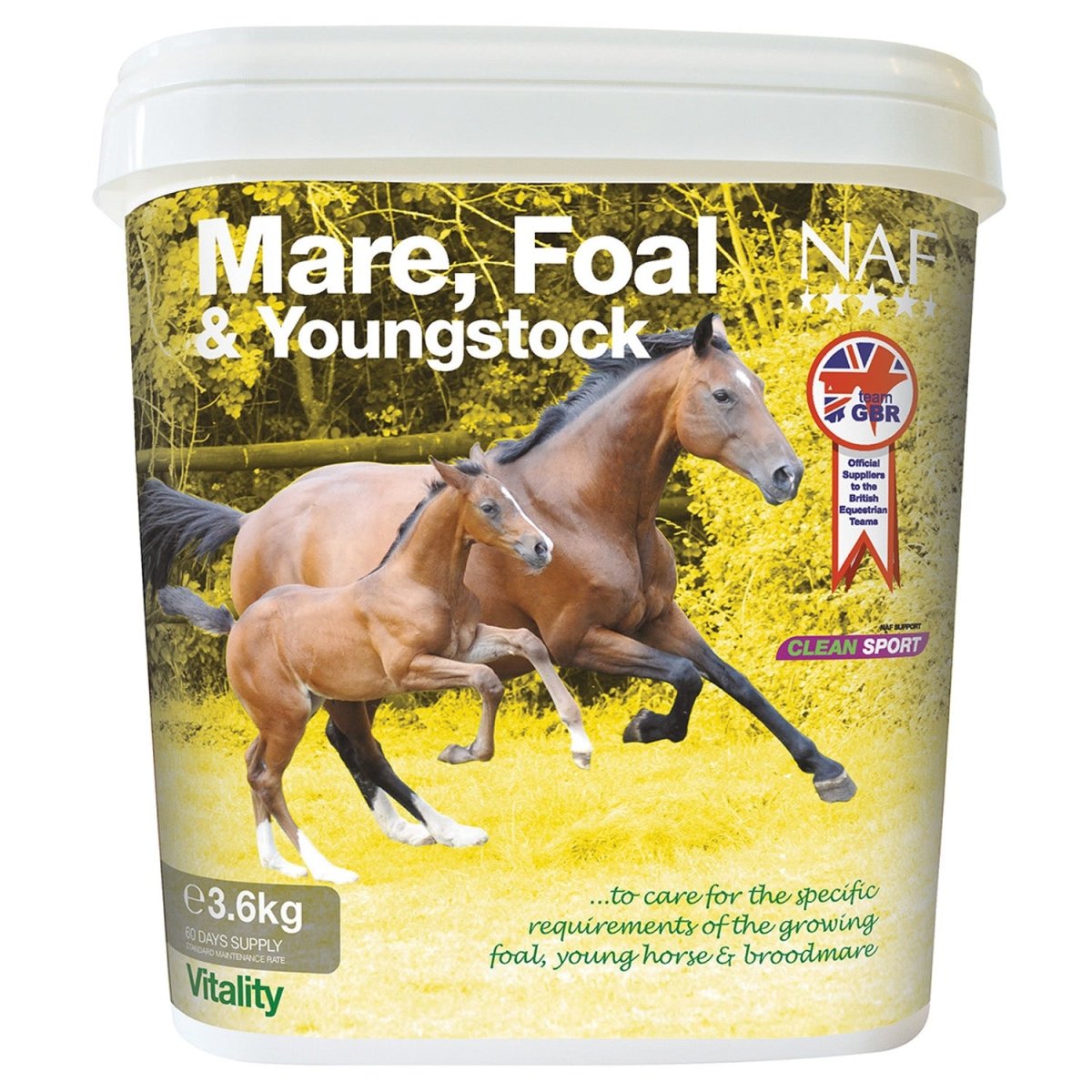 Naf Mare, Foal & Youngstock Supplement - 3.6Kg -