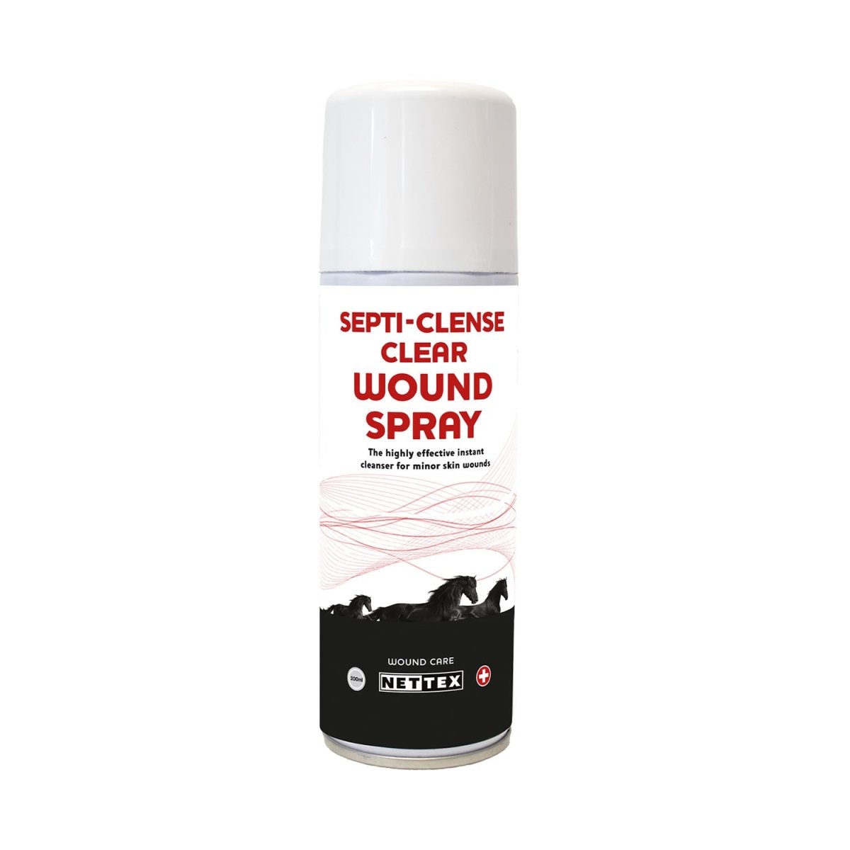 Nettex Septi-Clense Clear Wound Spray - 200Ml -