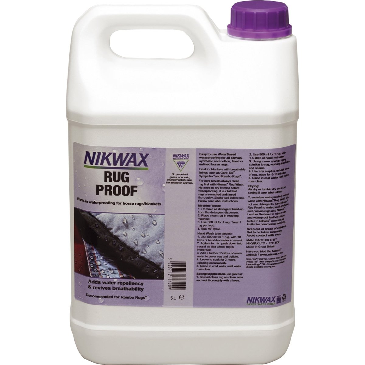 Nikwax Rug Proof - 5Lt -