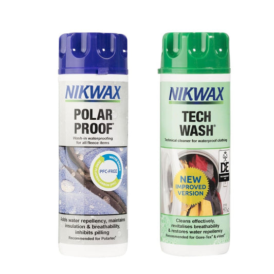 Nikwax Tech Wash/Polar Proof Twin Pack 300 Ml - 300Ml -