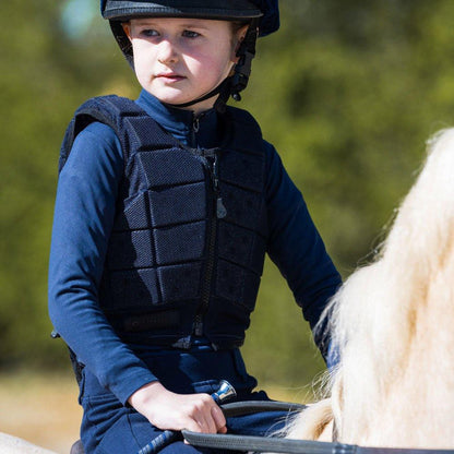 Racesafe Motion 3 Lightweight Body Protector - Young Riders - Navy - Extra Small