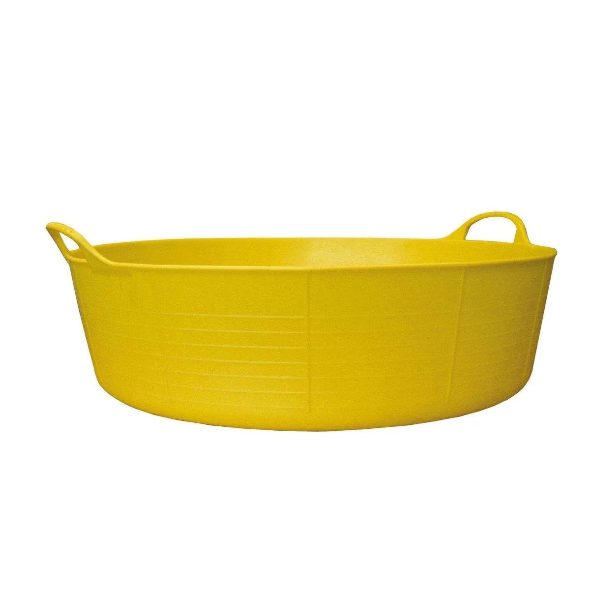 Red Gorilla Tubtrug Flexible Large Shallow - Yellow - Large(35Lt)