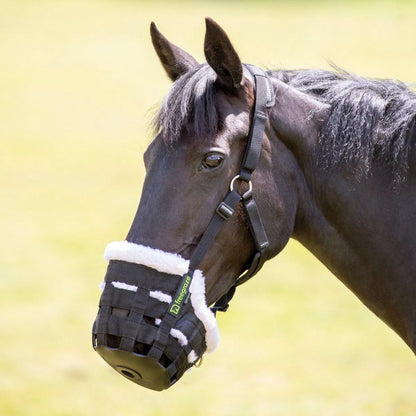 Shires Comfort Grazing Muzzle - Black - Cob