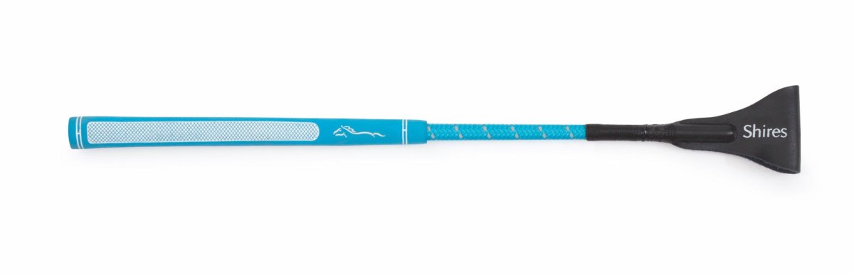 Shires Rainbow Jumping Bat - Blue - 17