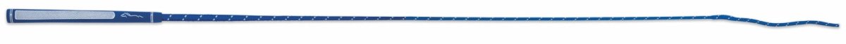 Shires Rainbow Schooling Whip - Blue - 40.5