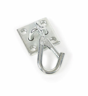 Shires Snap Hook On Wall Plate - Metal -