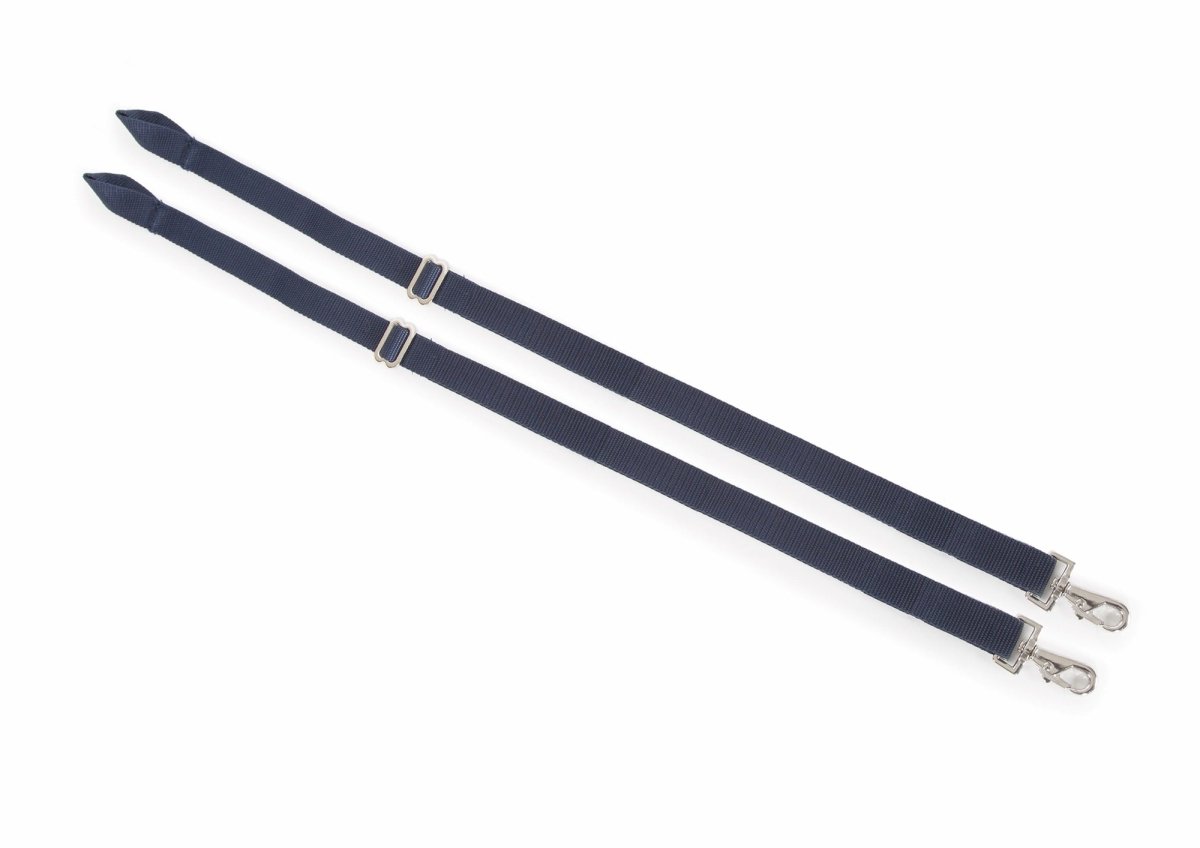 Shires Spare Leg Straps - Navy - 1 Pair