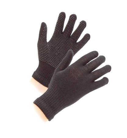 Shires Suregrip Gloves - Child - Black -