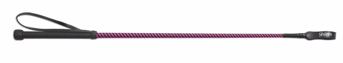 Shires Thread Stem Whip - Child - Bright Blue - 24