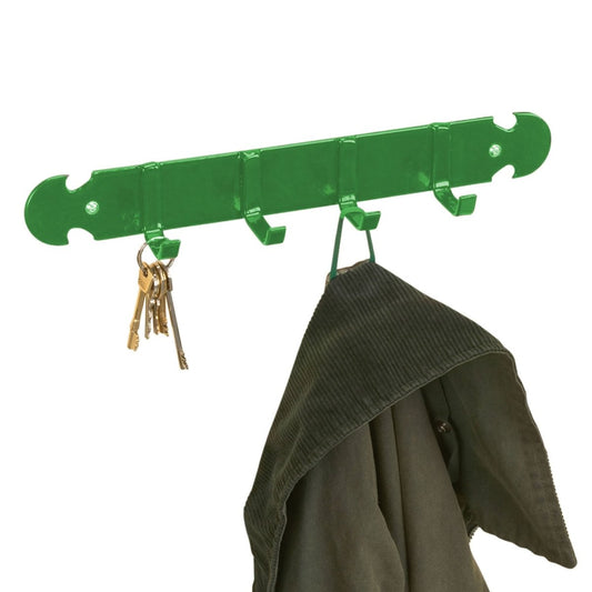 Stubbs Coat & Key Rack - Green -