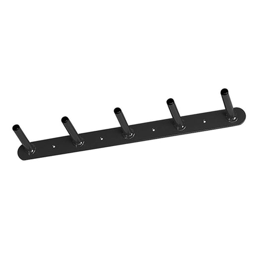 Stubbs Five Hook General Rack - Black -