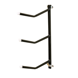 Stubbs Saddle Rack Triple Arm Clip-On S333 - Black -